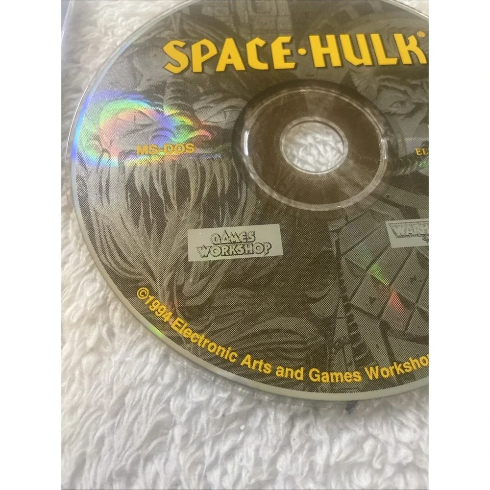 Space Hulk PC CD ROM 1994 War Hammer 40000 Classics MS DOS Vtg Electronic Arts